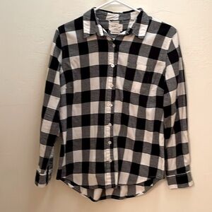 Women’s Original Weatherproof vintage plaid long sleeve shirt